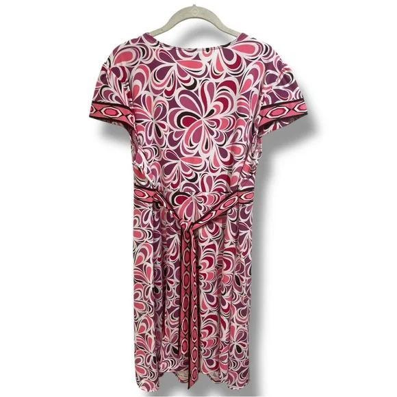 Motherhood Maternity Pink and White Patterned Dress size XL - Picture 5 of 9